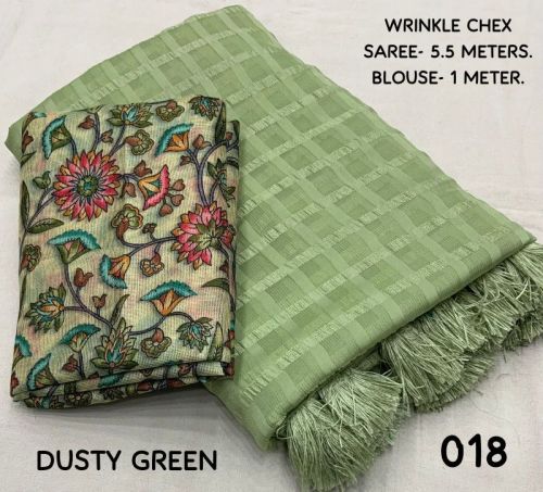 SHANTI FABRICS Printed Silk Casual Sarees, Feature : Comfortable, Easily Washable, Impeccable Finish