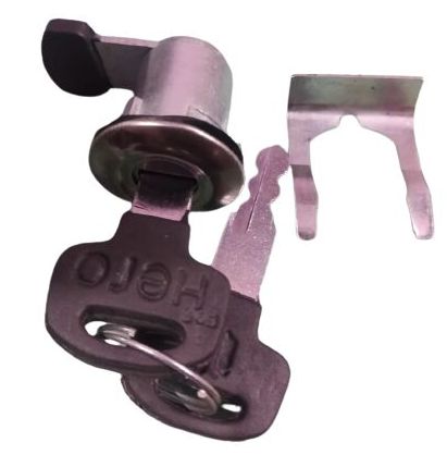 Black Polished Metal Splendor Plus Lid Lock