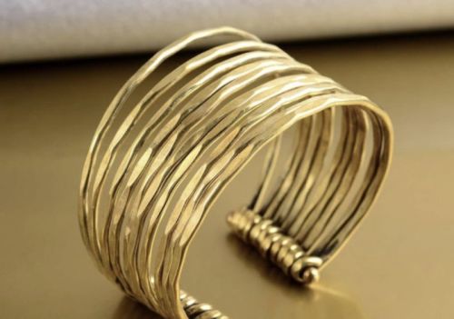 Ladies Fancy Brass Cuff Bracelet, Feature : Rust Proof, Shining