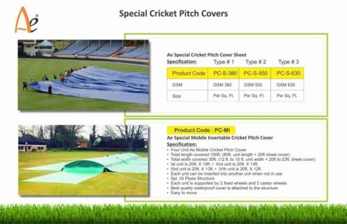 Ae Cricket Pitch Cover