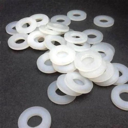 Polished M4 Nylon Flat Washer, For Industrial, Feature : High Quality, Corrosion Resistance, Accuracy Durable