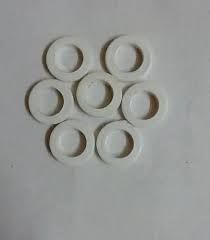 Polished M6 Nylon Flat Washer, For Industrial, Feature : High Quality, Corrosion Resistance, Accuracy Durable