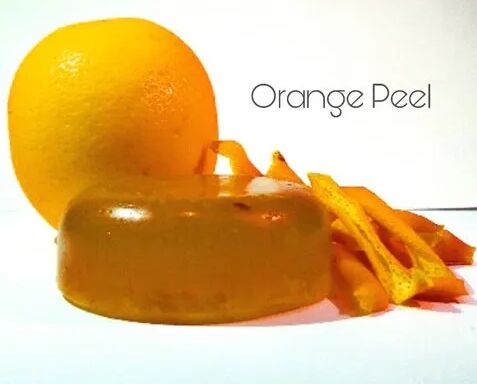 100gm Transparent Orange Peel Soap, For Skin Care, Personal, Bathing, Packaging Type : Paper Wrapper