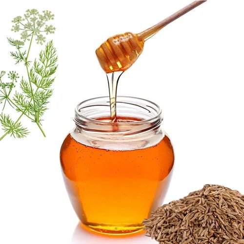 Gel Pure Ajwain Honey, For Foods, Medicines, Feature : Freshness, Healthy, Hygienic Prepared