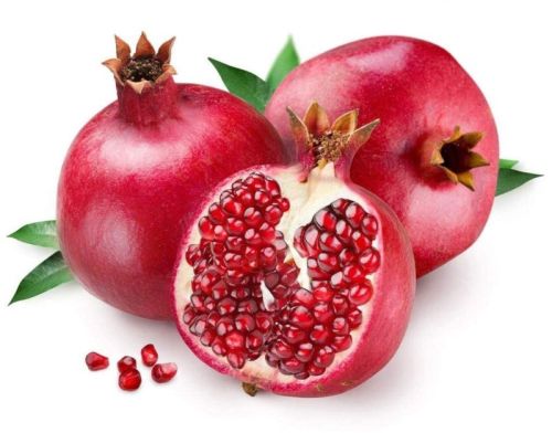 Red Organic Fresh Pomegranate, For Human Consumption, Shelf Life : 10 Days