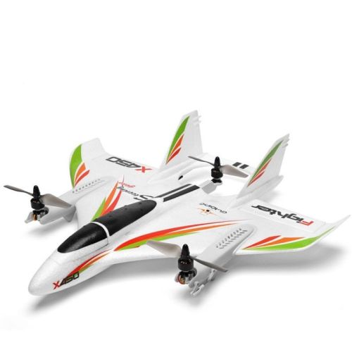 Multicolor Battery X450 Remote Control Wing Plane, For Playing, Style : Modern