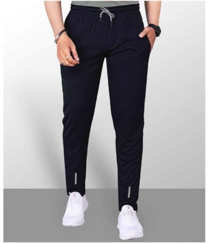 CRIMP Plain Mens Lycra Track Pant, Color : Multi Color XL Solid