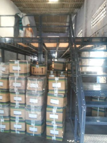 Colour Coated Mild Steel Mezzanine Floor System Customise