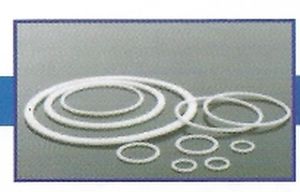 White Round Polished Plastic Backup Rings, Size : Standard