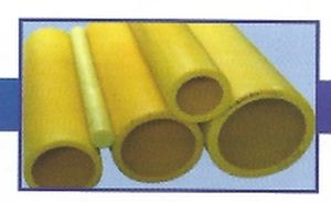 Yellow Round Engineered Thermoplastic Tubes, Size : Standard