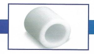 Round Polished Virgin White PTFE Bush, Certification : ISI Certified