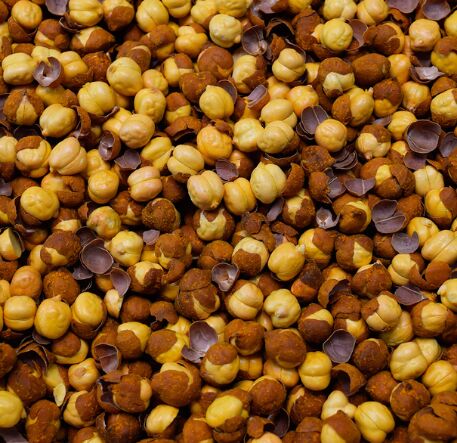 Yellow Roasted Black Chana, For Human Consumption, Packaging Type : PP Bags