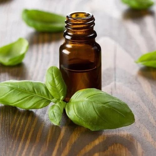 Liquid Basil Oil, For Skin Care, Body Care, Certification : FSSAI Certified