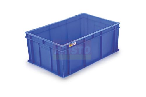 Blue Aristo 24.50 Ltr Plastic Crates, Shape : Rectangular