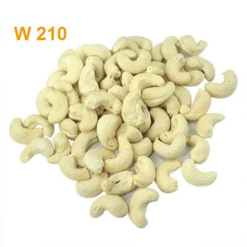 W210 Whole Cashew Nuts, Packaging Type : Gunny Bags