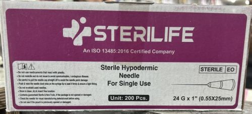 Polished Stainless Steel Sterilife Sterile Needle