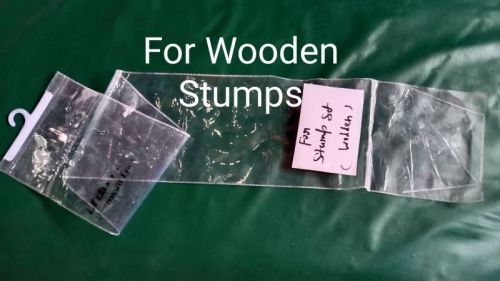 Transparent Plain PVC Wooden Stump Set Bags, Feature : Quality Tested