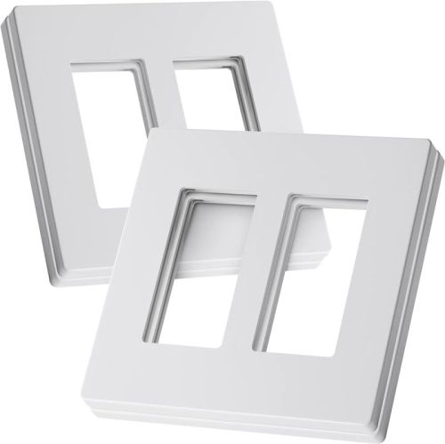 Rectangular Plain Plastic Goldmedal Switch Plate, For Electrical Use, Size : Standard