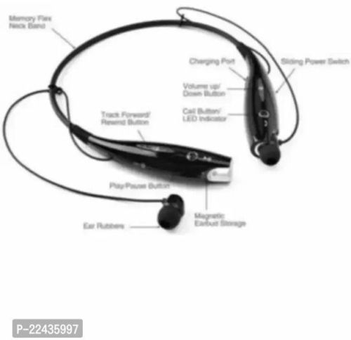 Black Wireless Earphone, For Personal Use