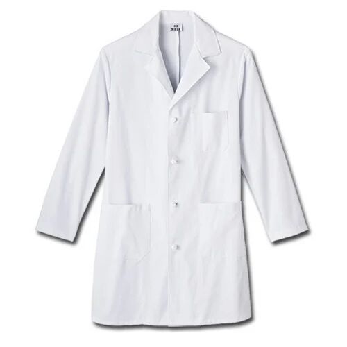 Plain Cotton College Lab Coat, Size : M, S, XL