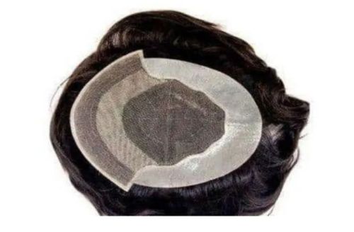 French Lace Hair Patch, For Parlour, Personal