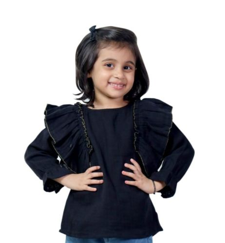 Girls Ruffle Top, Feature : Comfortable, Attractive Look