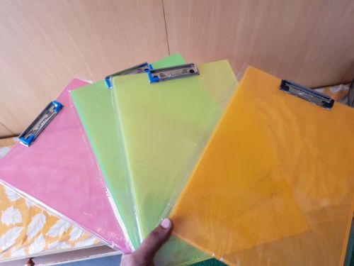 Multicolor Plastic Exam Pad, For Examination, Shape : Rectangular