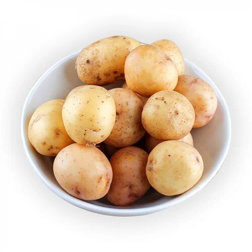 Brown Round Organic Baby Potato, For Cooking, Shelf Life : 10 Days