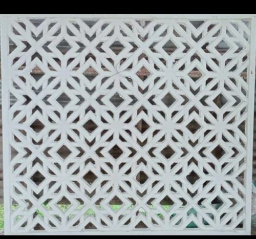 White 2.5x1feet GRC Jali, For Decoration