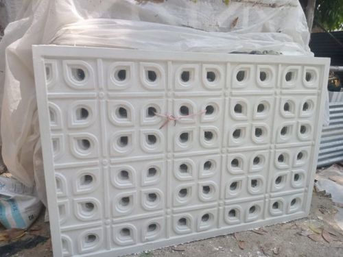 WPC Board White Decorative Grc Jali