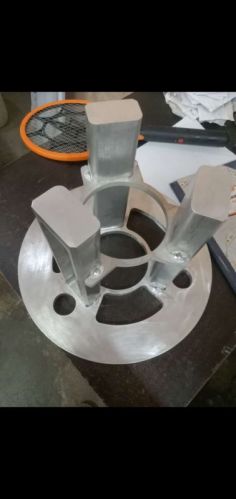 Plain Coated Aluminium Junction Boxes, Shape : Square