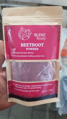 Blenz Beauty Beetroot Powder, Packaging Size : 100 GM