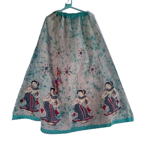 Ladies Hand Painted Skirt, Size : All Sizes