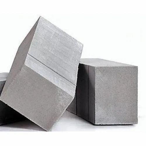 Grey Solid Fly Ash Block, For Concrete