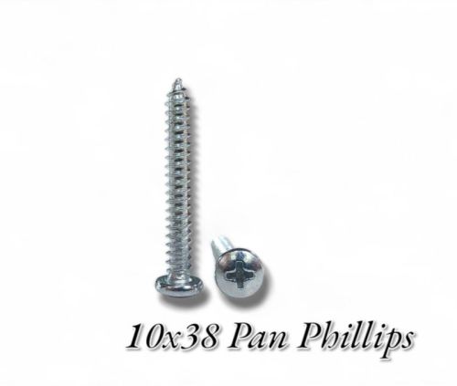 10x38 Pan Phillips Self Tapping for Industrial