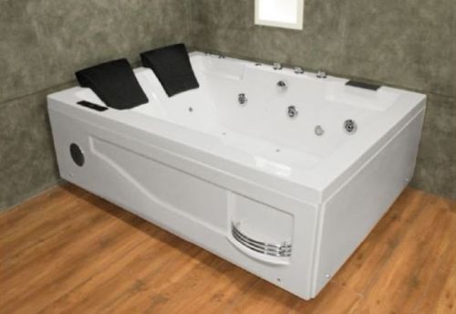 White Rectangular Aurous Seagull Acrylic Whirlpool Spa, For Bath Use, Dimension : 5’6