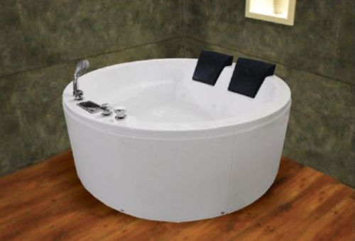 White Aurous Smart Round Whirlpool Spa, For Bath Use, Dimension : 5' Feet