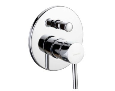 Flora Collection Brass Single Lever Concealed Diverter