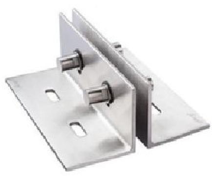 Hardware Glass Fitting, Color : Black, Brown, Grey