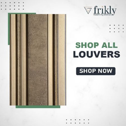 Multicolor Exterior Louvered Planks, For Bathroom, Interior