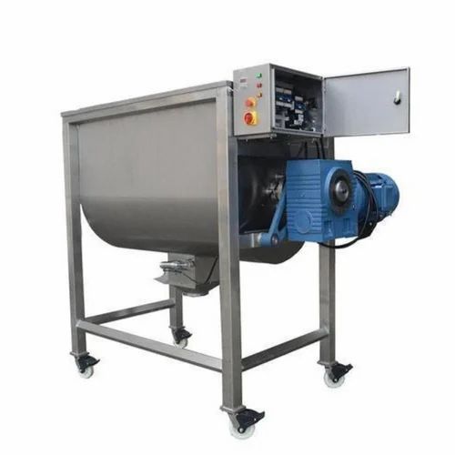 440V Electric Mild Steel Powder Mixer Machine, Color : Grey, Blue