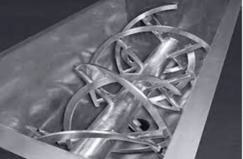 Mild Steel Ribbon Blender Mixer Machine, Capacity : 5000 Kg Per Hour