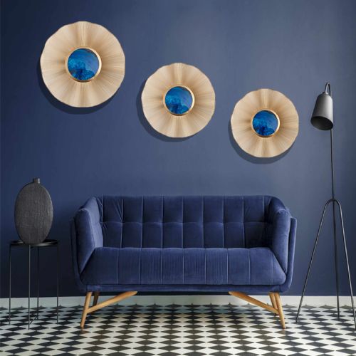 AA Luxury Iron Polished Metal Wall Art, Size : Multisizes