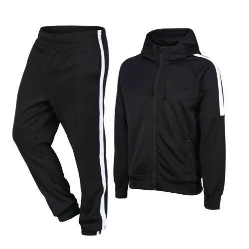 Plain Polyester Lycra Tracksuit