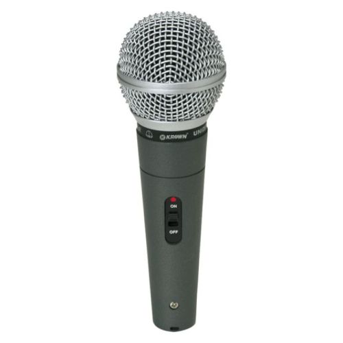 Krown 100Hz-10kHz Metal Unidirectional Dynamic Microphone Modern