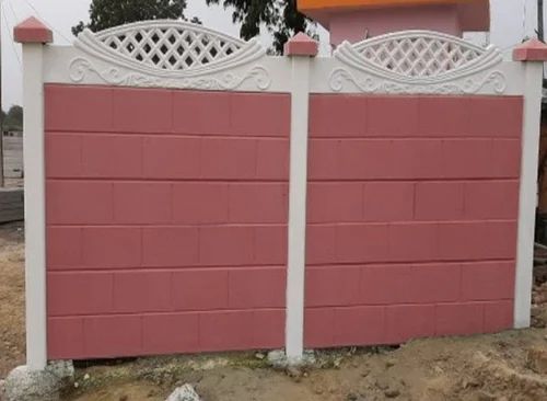 Precast Concrete Compound Wall, For Construction