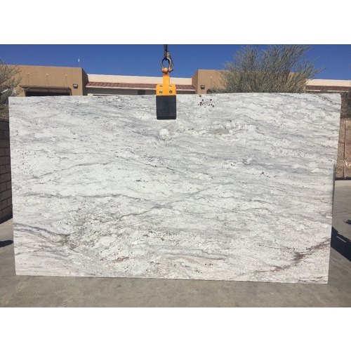 Polished Thunder White Granite Slab