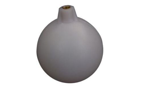 04D 75mm White Round Ball, For Water Fitting