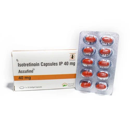 Accufine 40mg Capsules, Packaging Size : 1x10