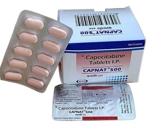 Capnat 500mg Tablets, For Colon, Rectum, Packaging Type : Blister